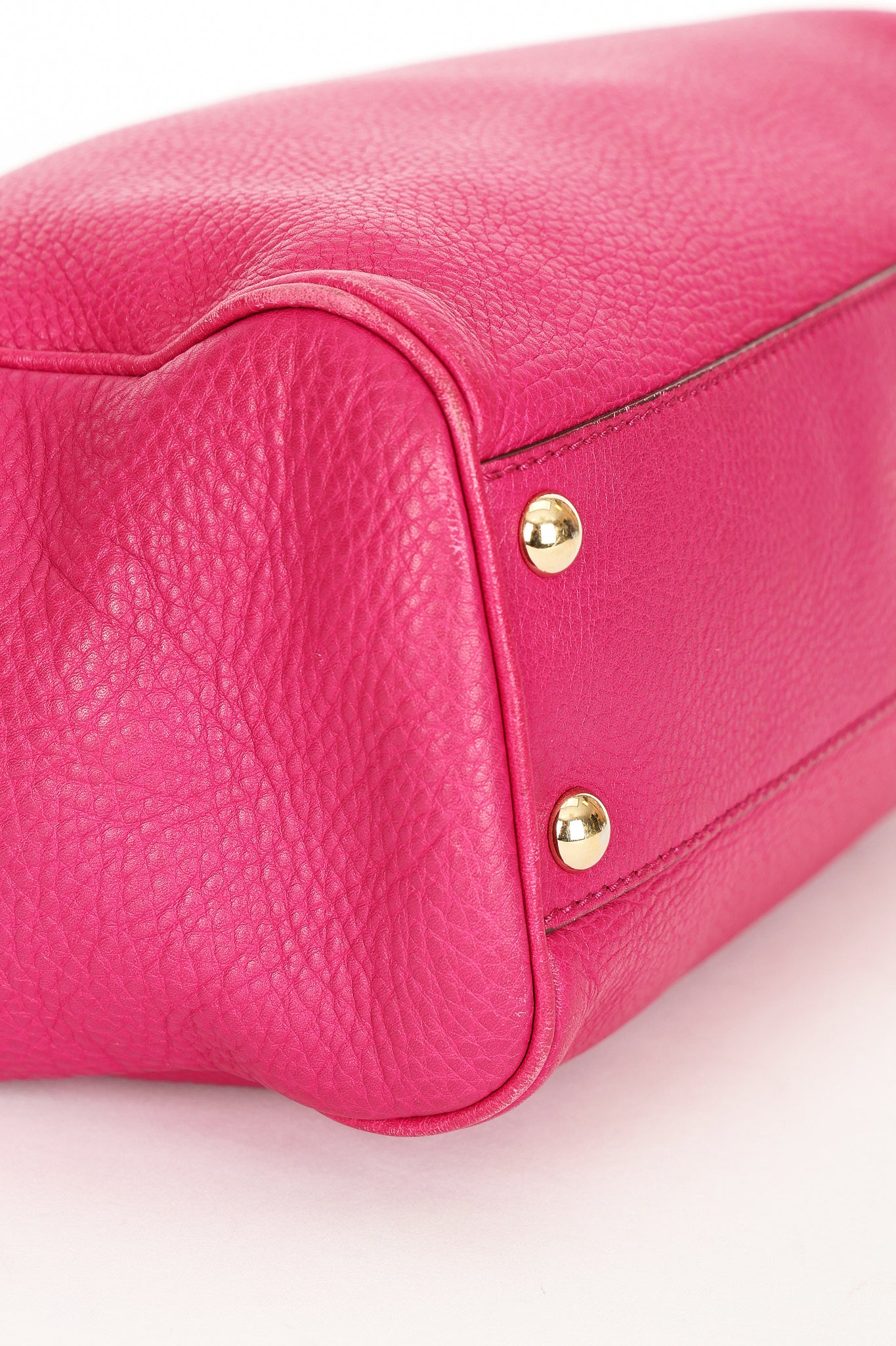 Gucci Small Bamboo Shopper Tote Magenta