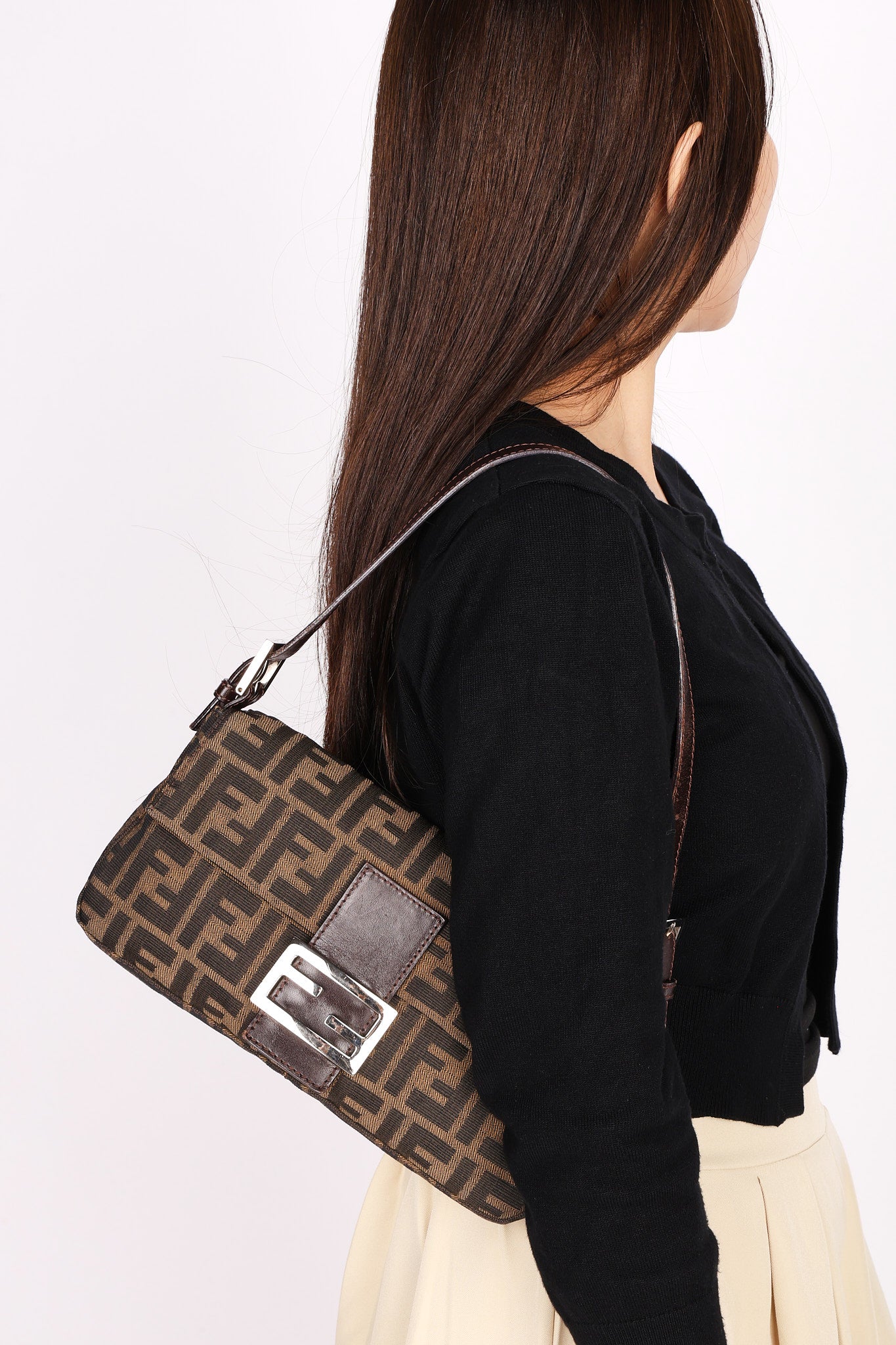 Fendi Zucca Baguette