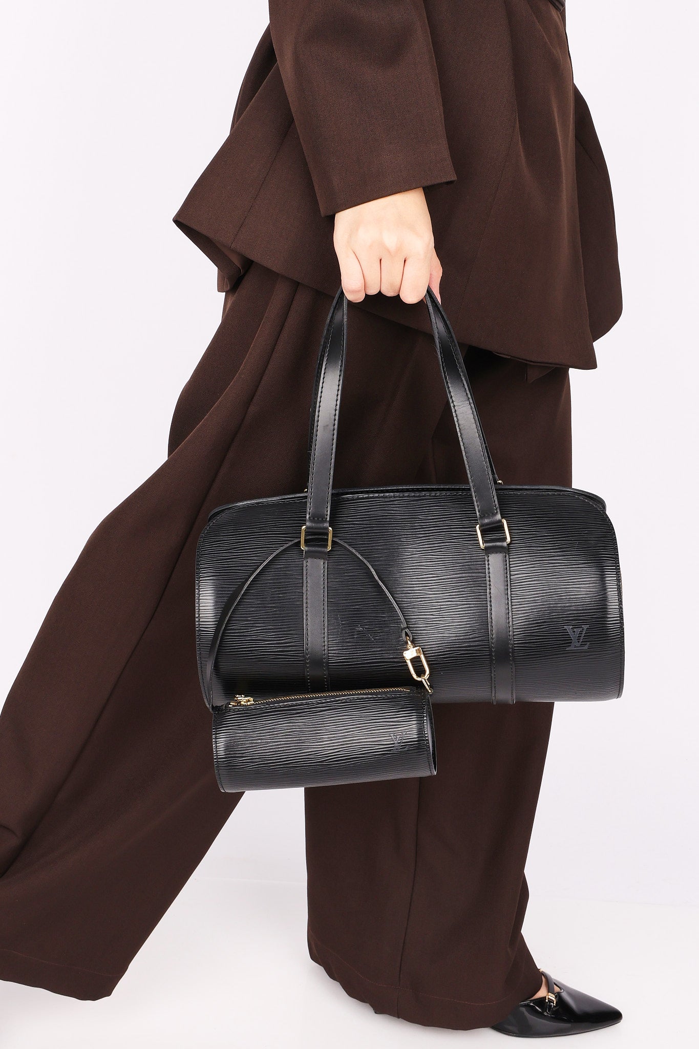 Louis Vuitton Epi Soufflot with Mini Papillon