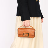 Fendi Mini Embossed Baguette