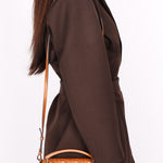 Fendi Mini Embossed Baguette Pouch