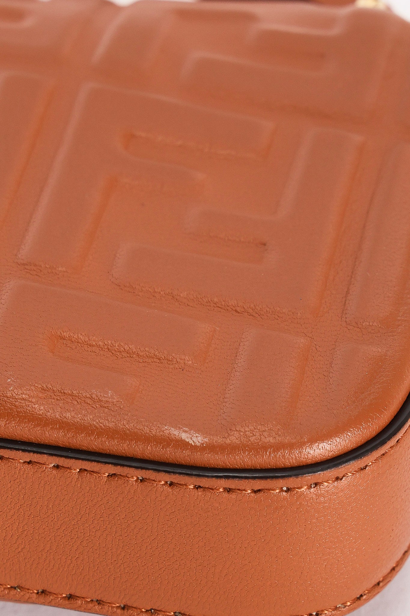 Fendi Mini Embossed Baguette