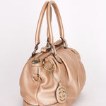 Gucci Sukey Shoulder Bag Rose Gold Metallic