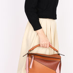 Loewe Small Tricolor Puzzle Bag
