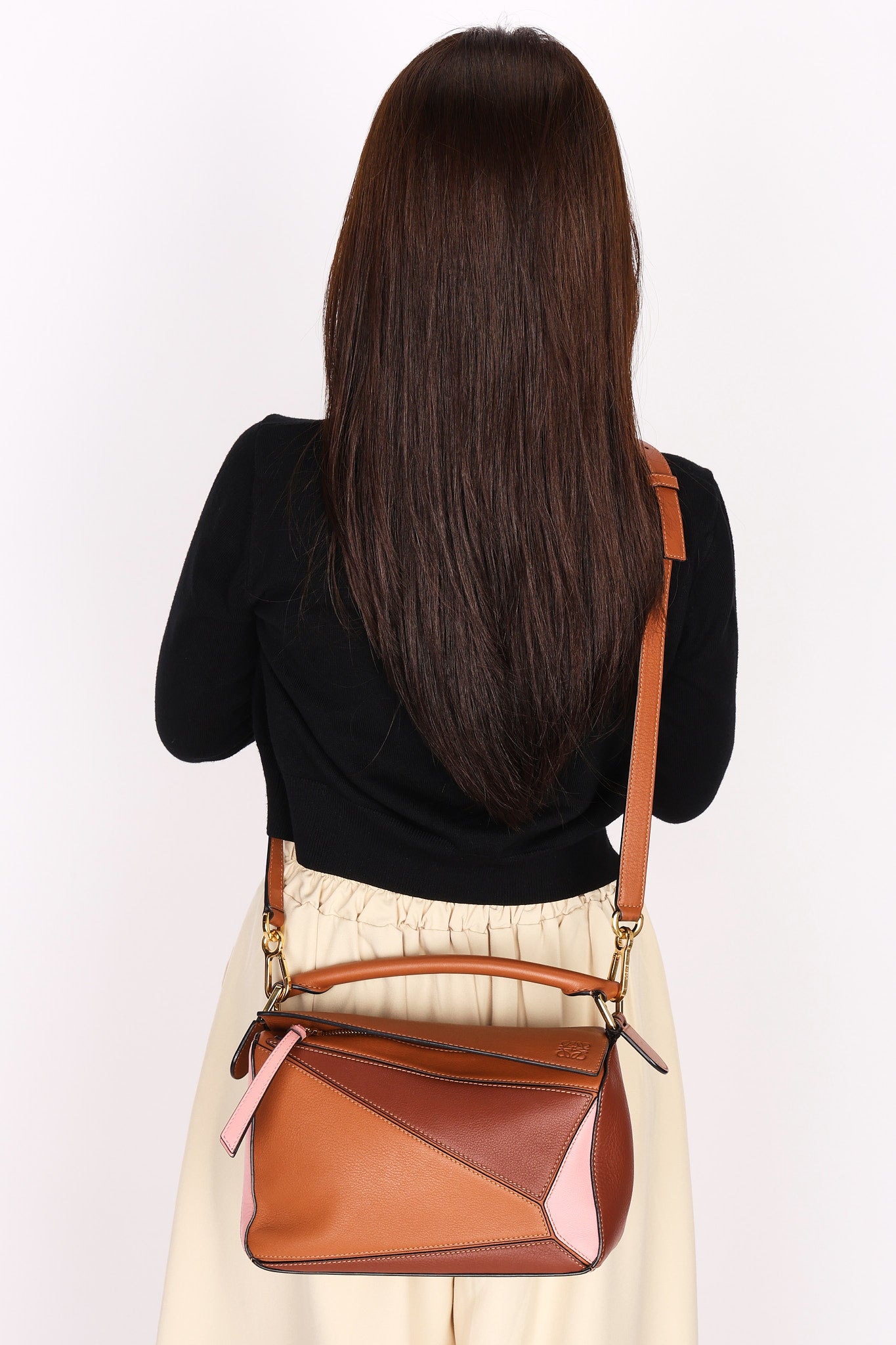 Loewe Small Tricolor Puzzle Bag