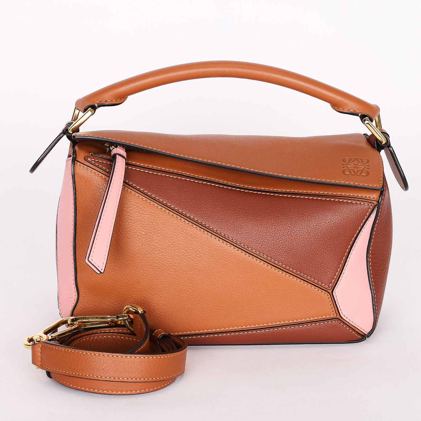 Loewe Small Tricolor Puzzle Bag