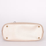 Gucci Bright Bit Convertible Tote Metallic Beige