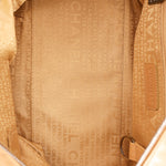 Chanel Chocolate Bar Shoulder Bag Beige Caviar DSHW