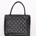 Chanel Timeless Medallion Tote Black Caviar AGHW