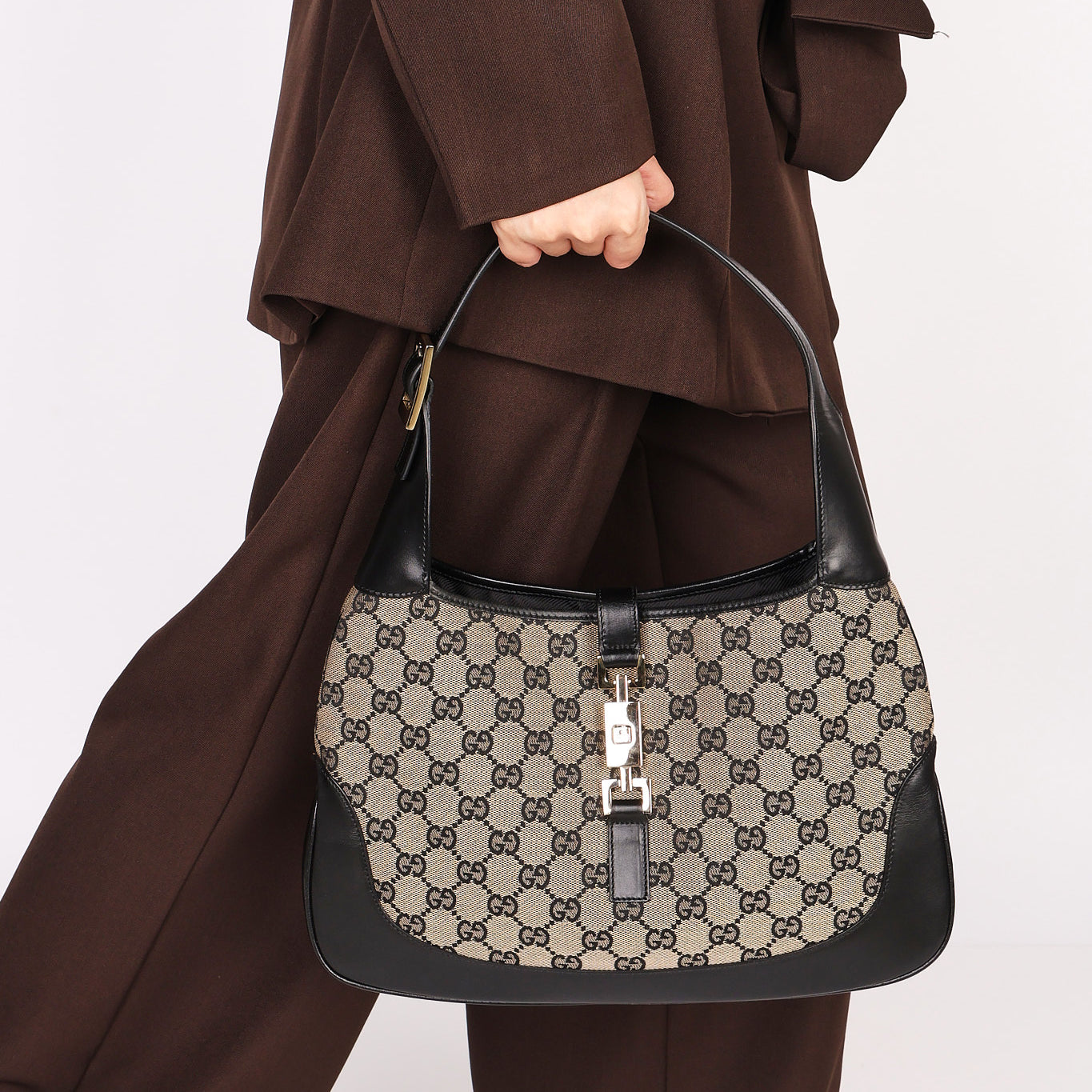 Gucci Monogram Jackie Bag