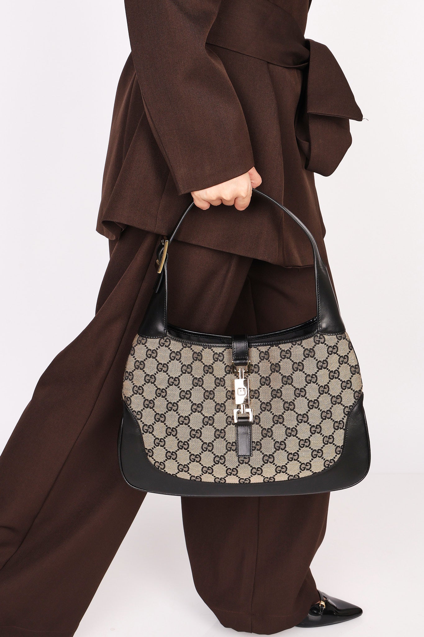 Gucci Monogram Jackie Bag