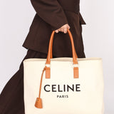 Celine Canvas Horizontal Cabas Tote
