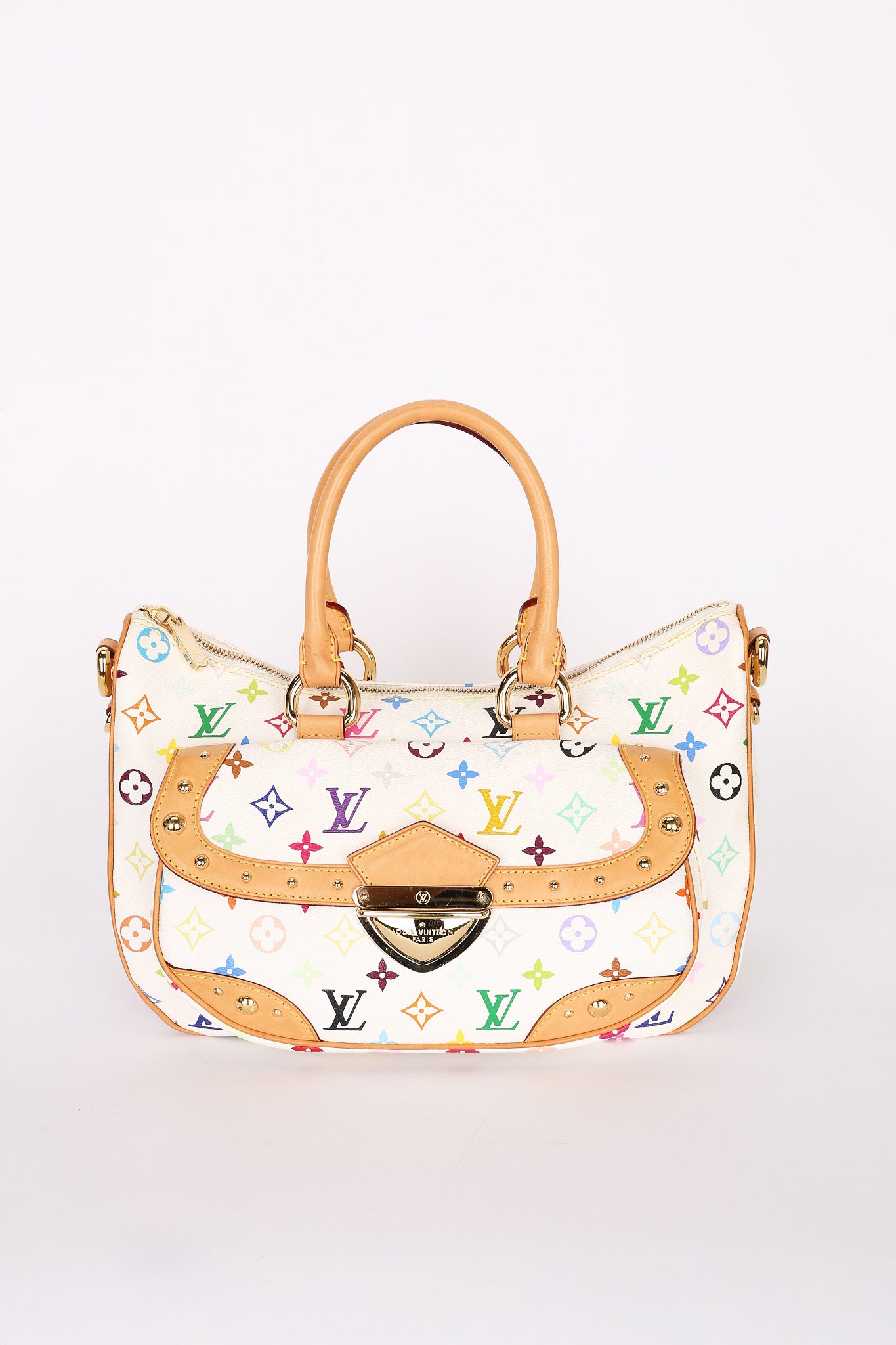 Limited Edition Louis Vuitton x Takashi Murakami Monogram Rita Shoulder Bag