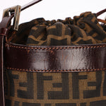 Fendi Zucca Drawstring Bucket Bag