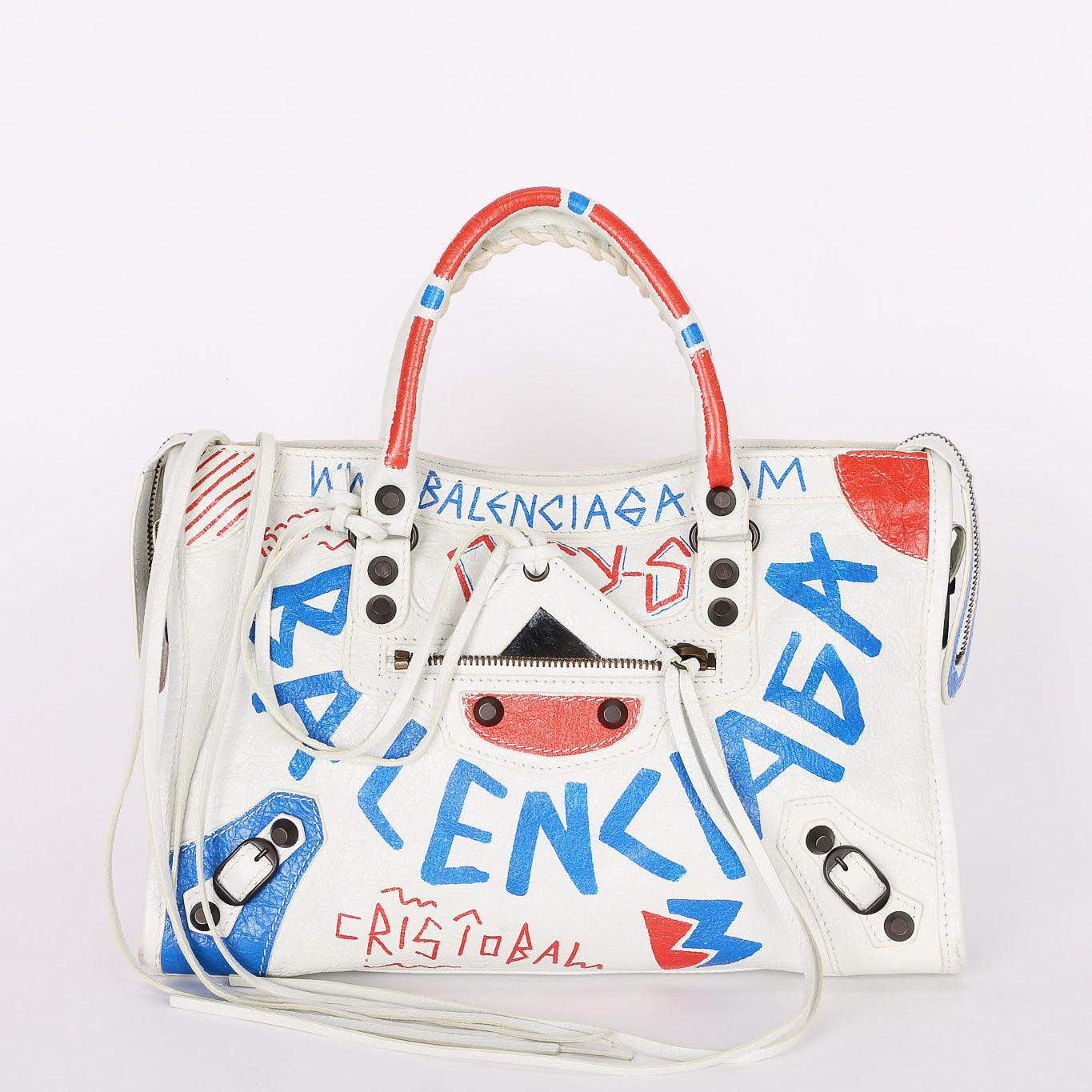Balenciaga City Graffiti Bag