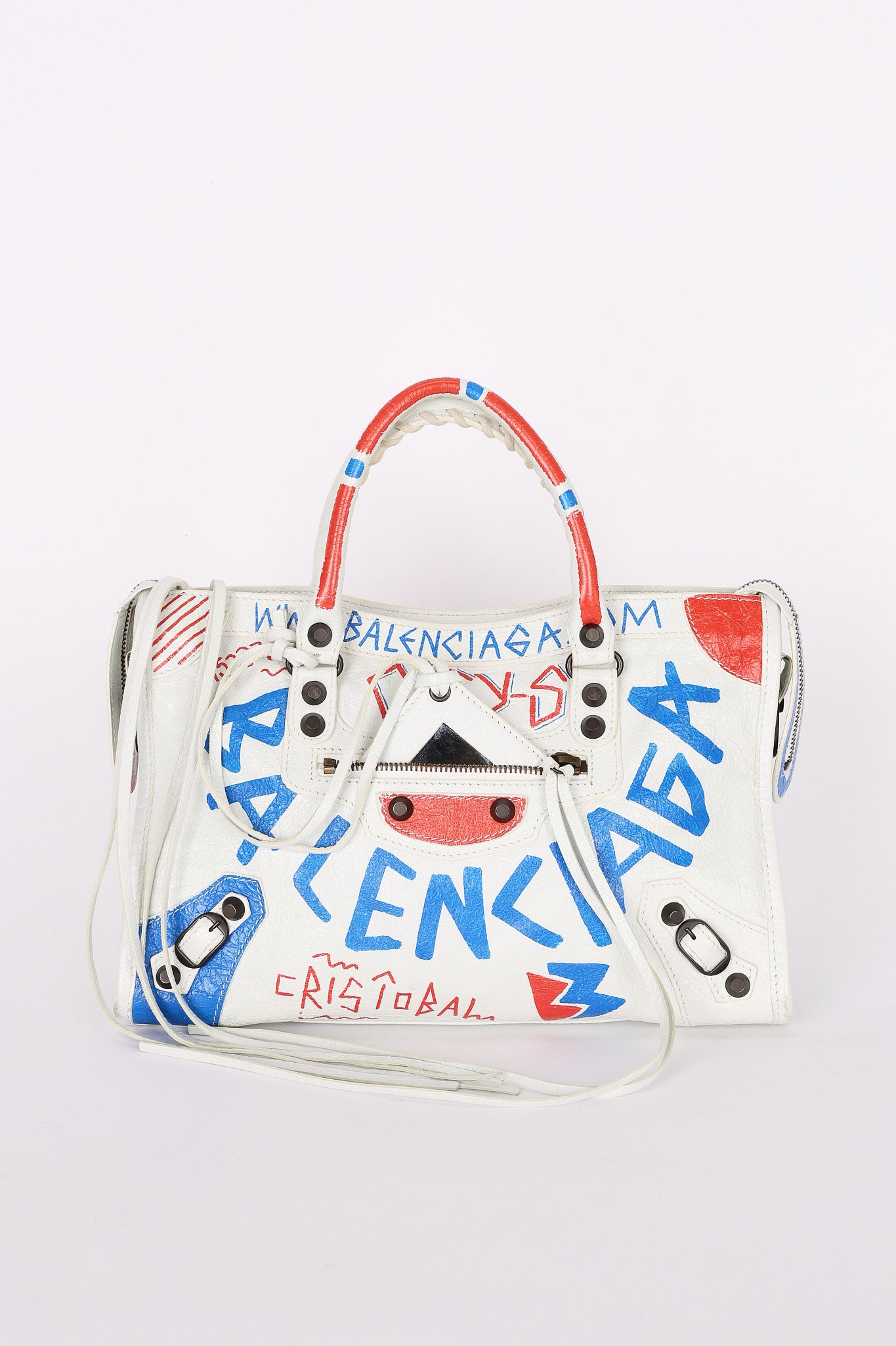 Balenciaga City Graffiti Bag