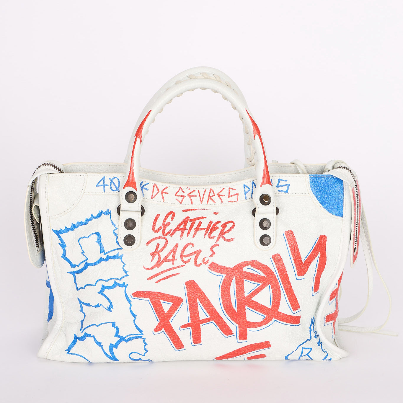Balenciaga City Graffiti Bag