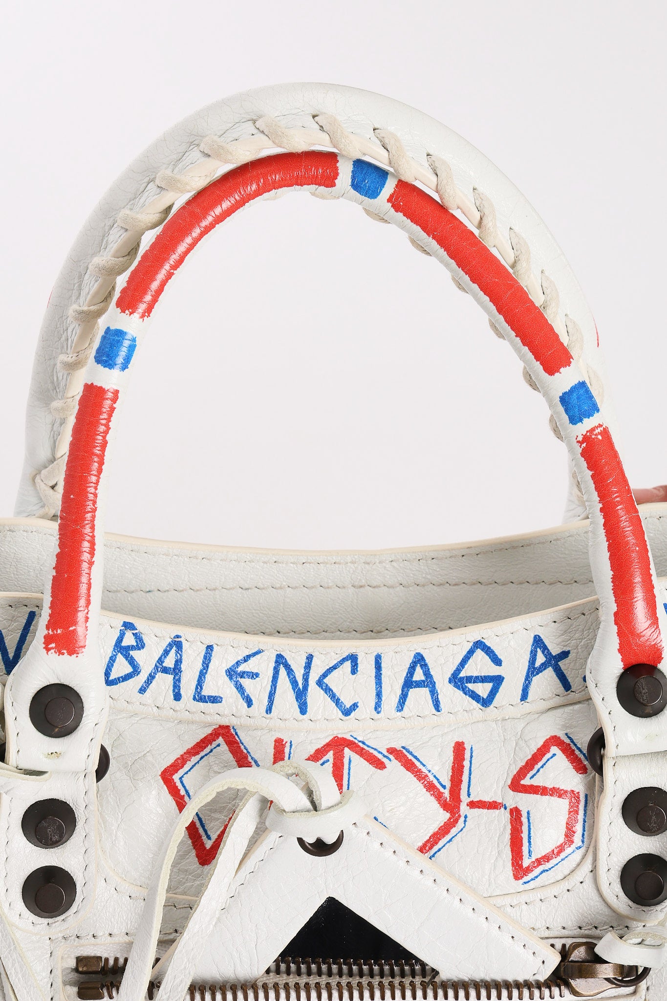 Balenciaga City Graffiti Bag