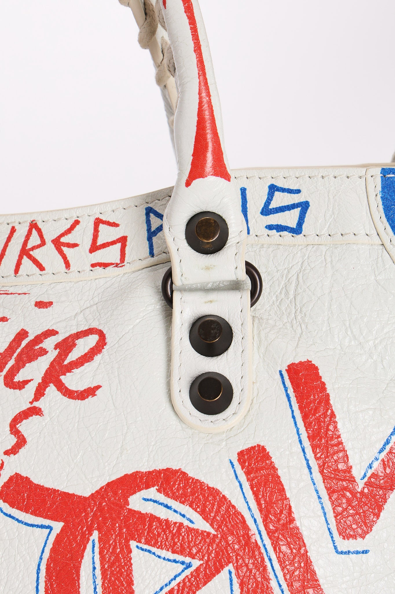 Balenciaga City Graffiti Bag
