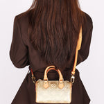 Louis Vuitton Monoglam Jacquard Nano Speedy