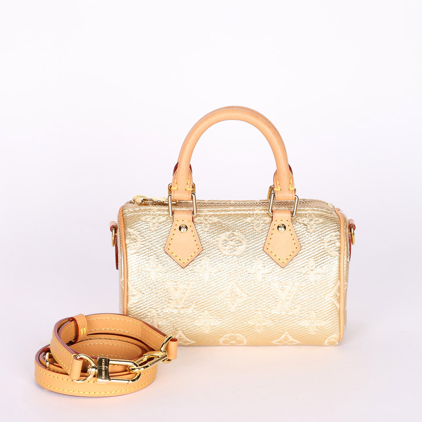 Louis Vuitton Monoglam Jacquard Nano Speedy