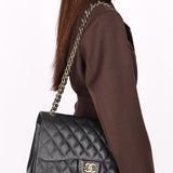 Chanel Jumbo Classic Double Flap Black Caviar GHW