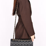 Chanel Jumbo Classic Double Flap Black Caviar GHW