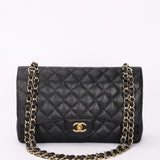 Chanel Jumbo Classic Double Flap Black Caviar GHW