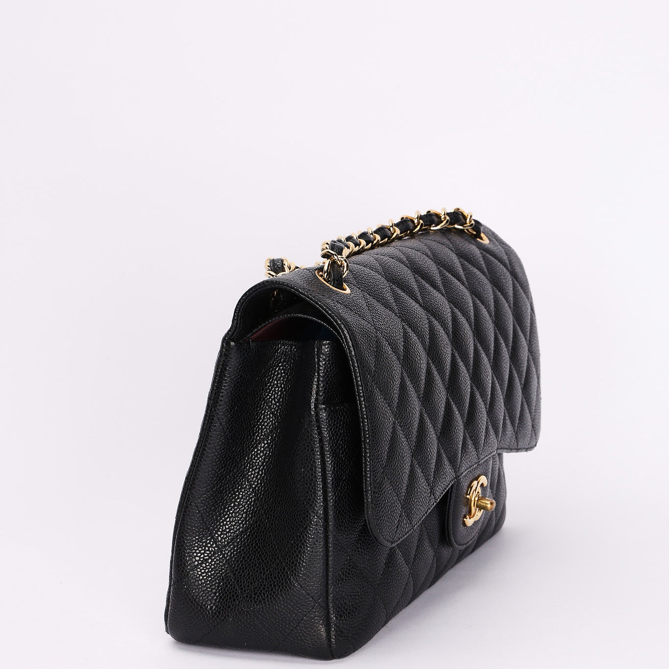 Chanel Jumbo Classic Double Flap Black Caviar GHW