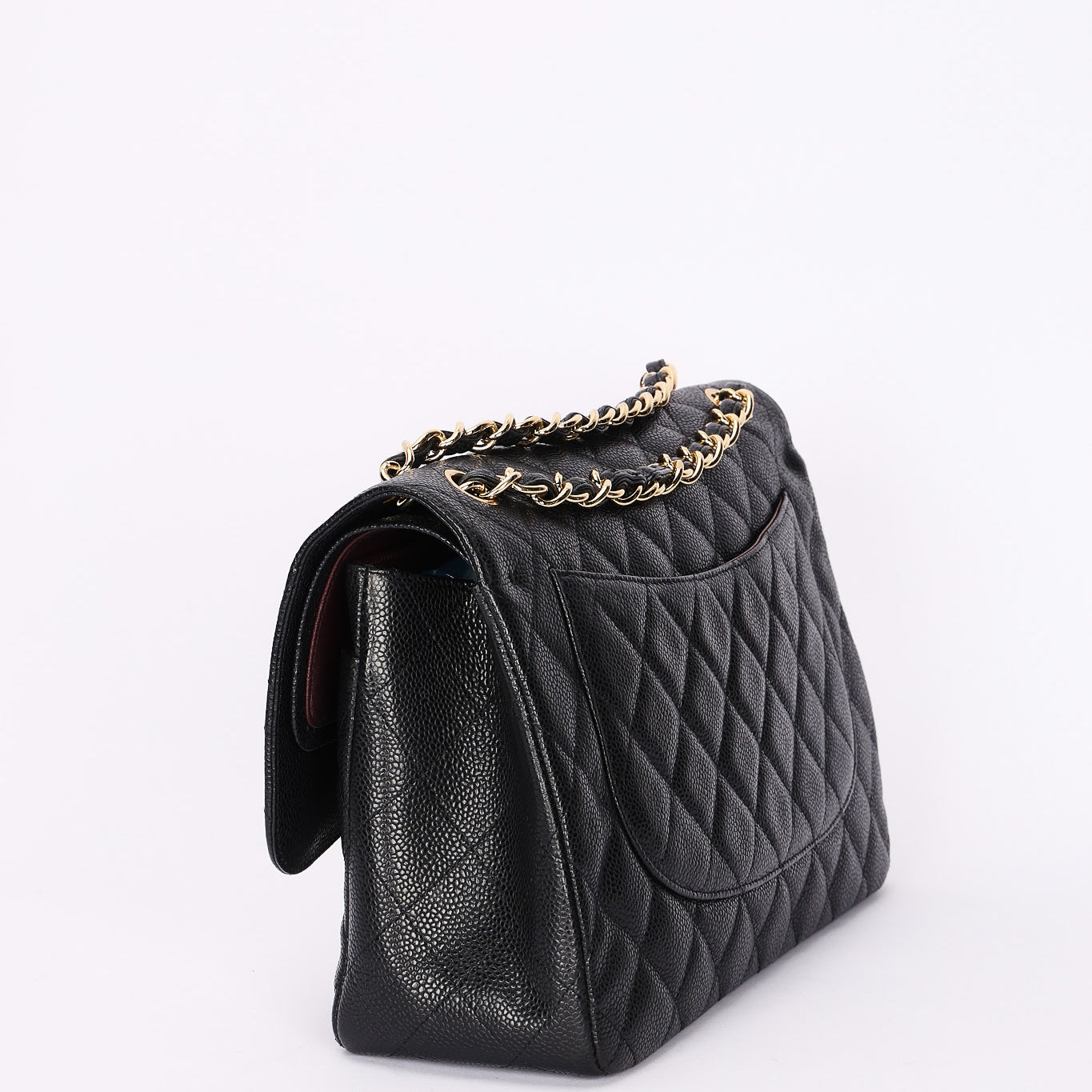 Chanel Jumbo Classic Double Flap Black Caviar GHW