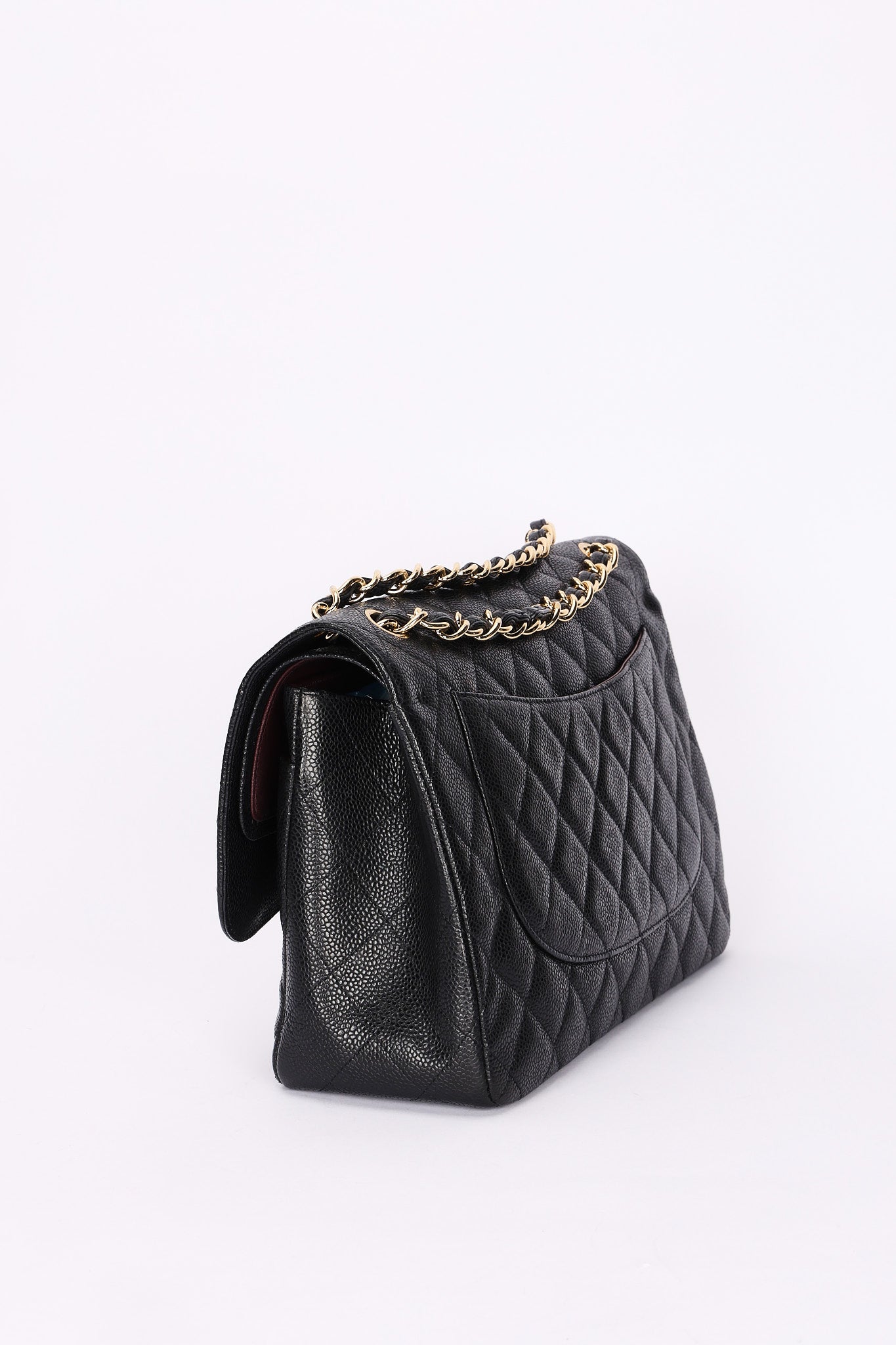 Chanel Jumbo Classic Double Flap Black Caviar GHW