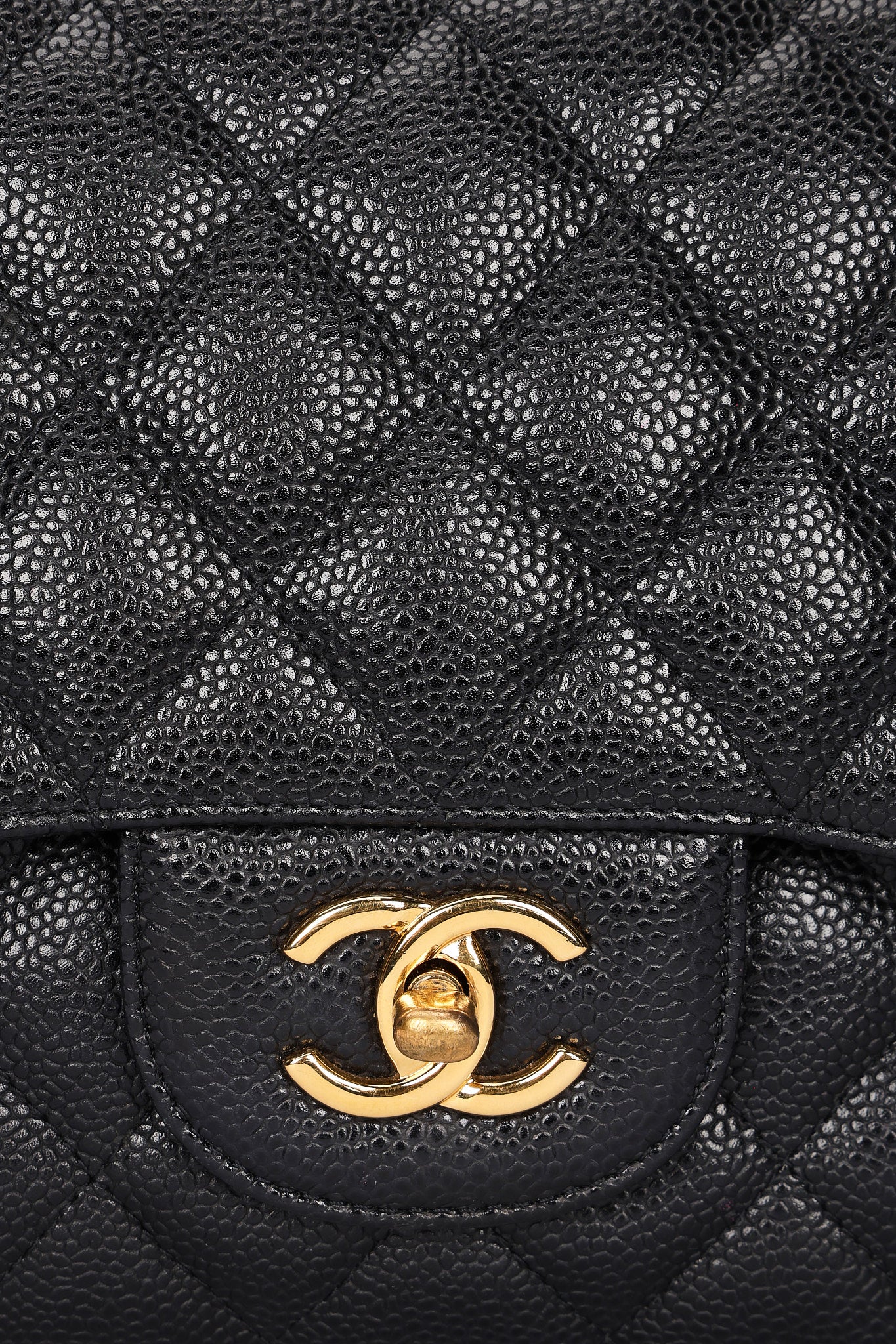 Chanel Jumbo Classic Double Flap Black Caviar GHW