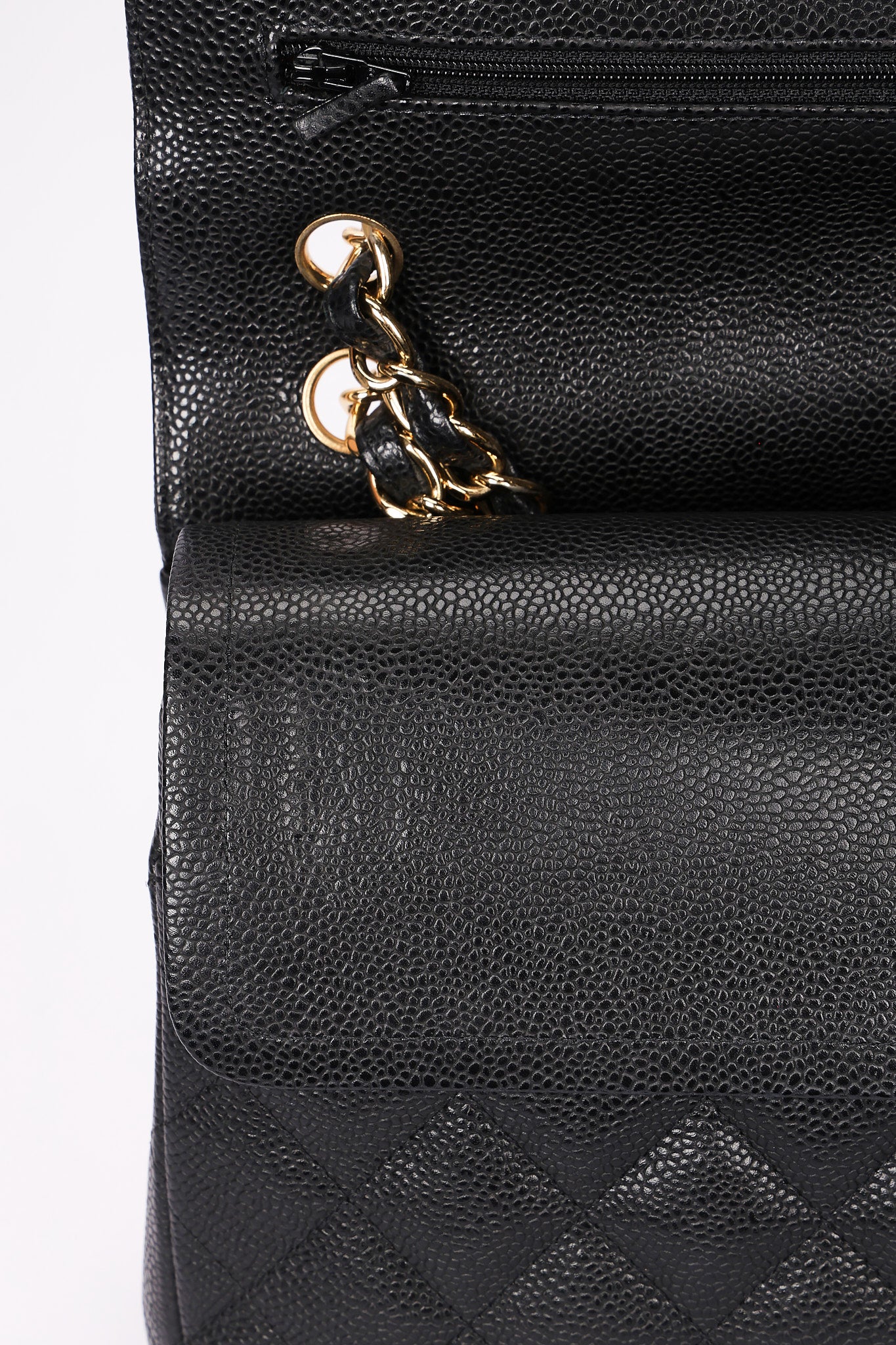 Chanel Jumbo Classic Double Flap Black Caviar GHW