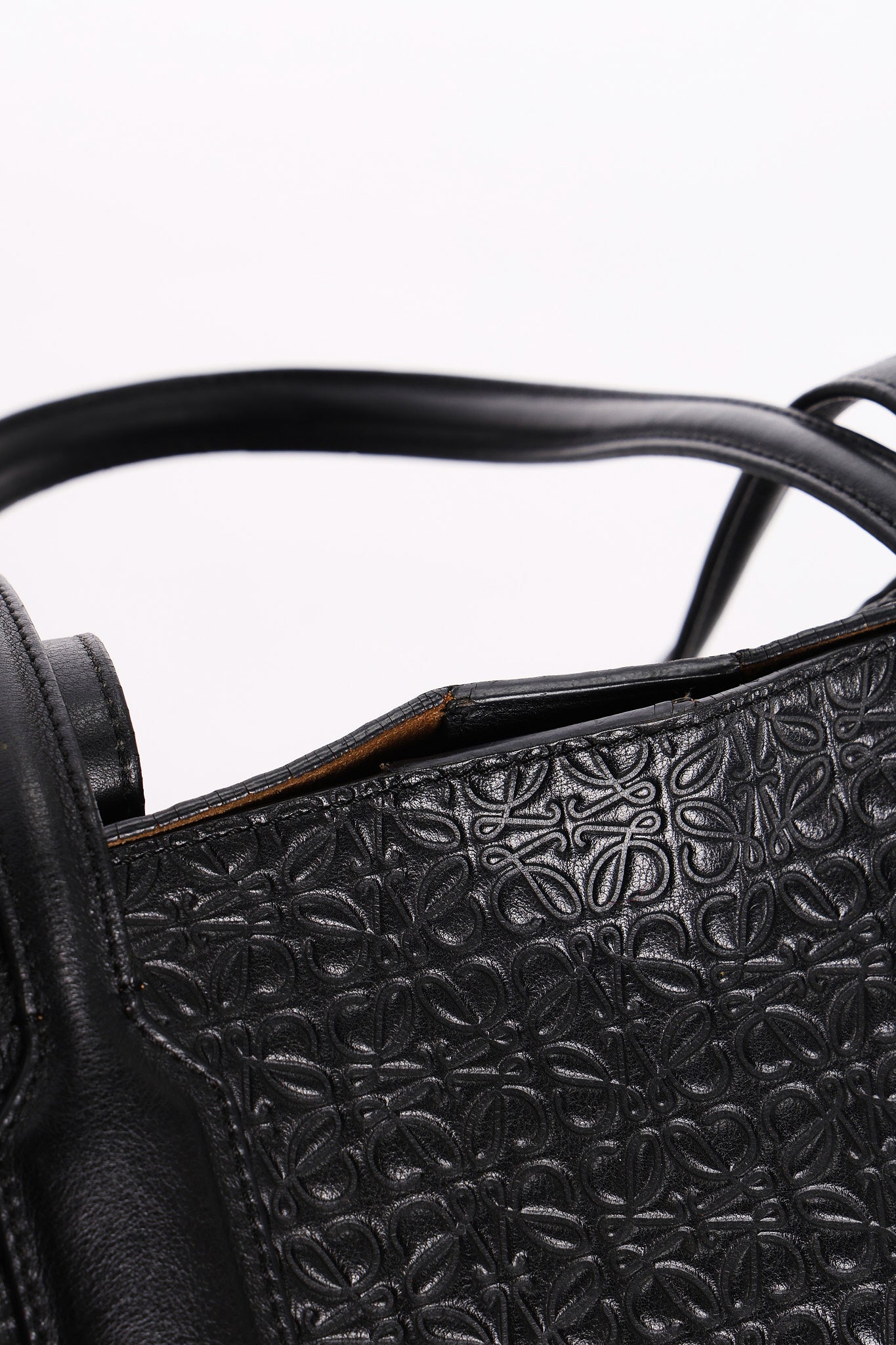 Loewe Embossed Anagram Tote