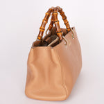 Gucci Medium Bamboo Shopper Tote Biege