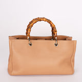 Gucci Medium Bamboo Shopper Tote Biege