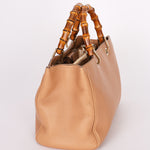 Gucci Medium Bamboo Shopper Tote Biege