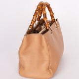 Gucci Medium Bamboo Shopper Tote Biege