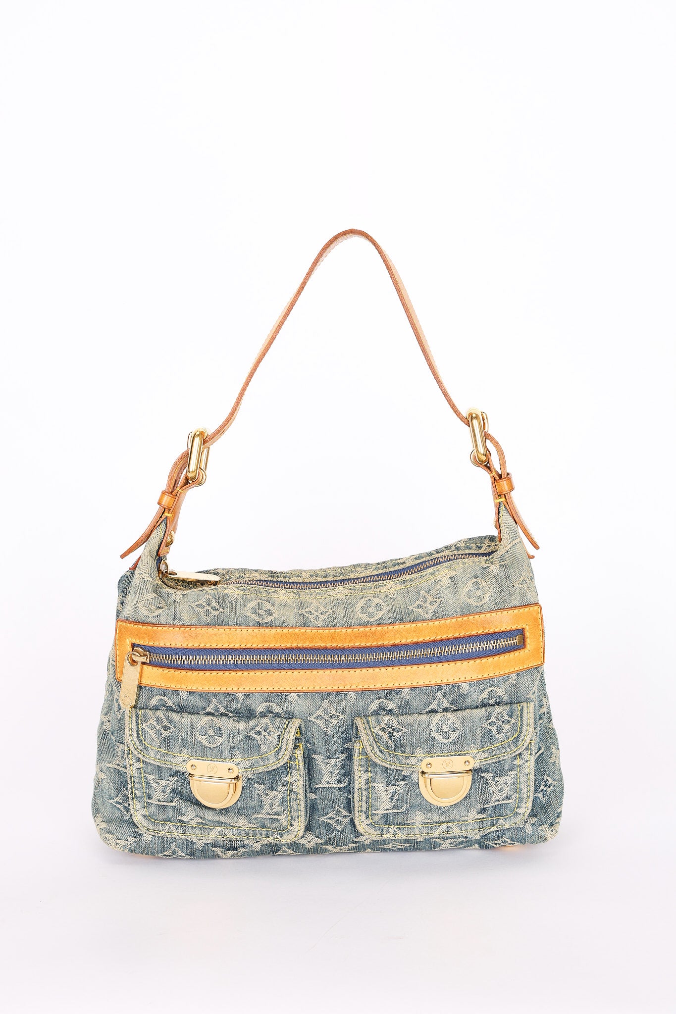 Louis Vuitton Monogram Denim Baggy PM