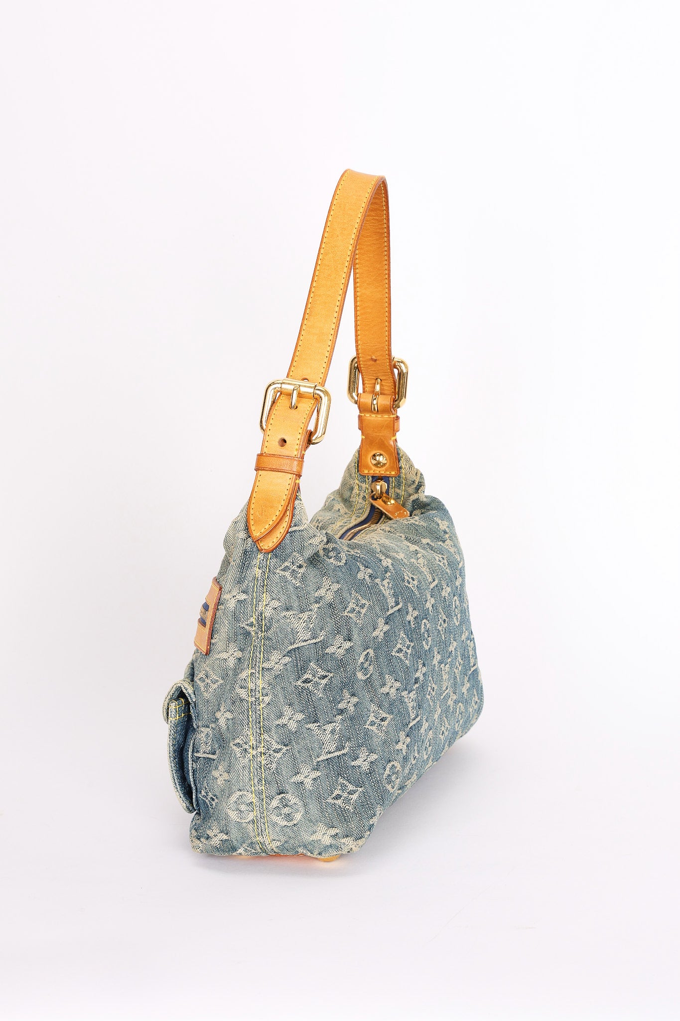 Louis Vuitton Monogram Denim Baggy PM