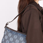 Loewe Anagram Denim Shoulder Bag