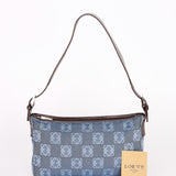 Loewe Anagram Denim Shoulder Bag