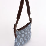 Loewe Anagram Denim Shoulder Bag