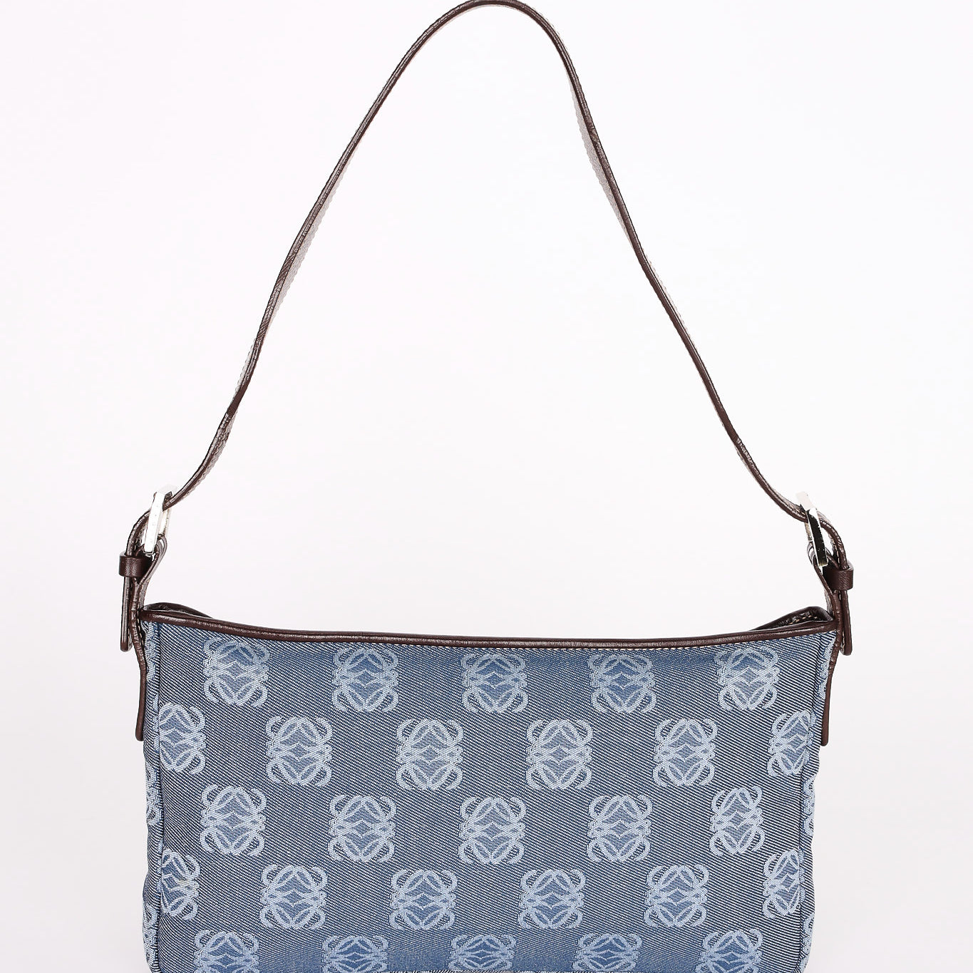 Loewe Anagram Denim Shoulder Bag