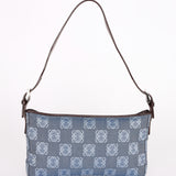 Loewe Anagram Denim Shoulder Bag