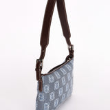 Loewe Anagram Denim Shoulder Bag