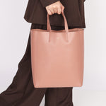 Celine Small Vertical Cabas Tote Dusty Pink