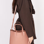 Celine Small Vertical Cabas Tote Dusty Pink