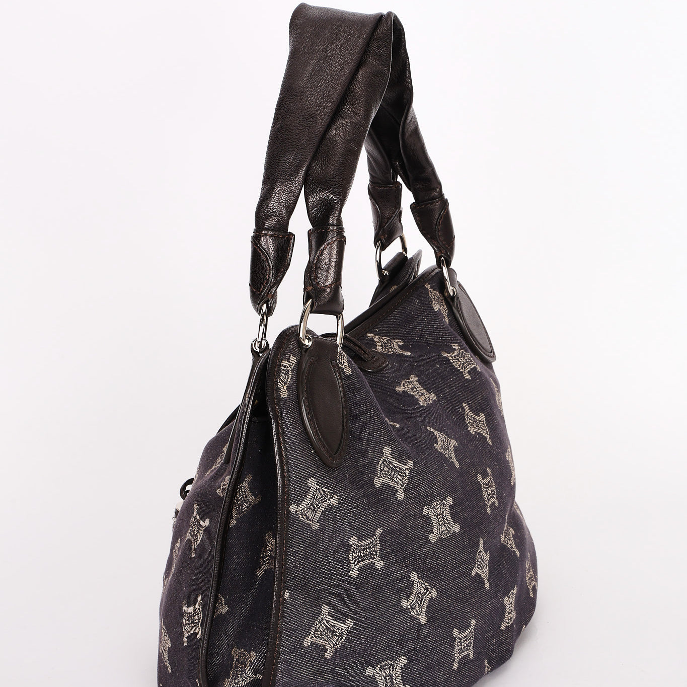 Celine Macadam Denim Bittersweet Hobo