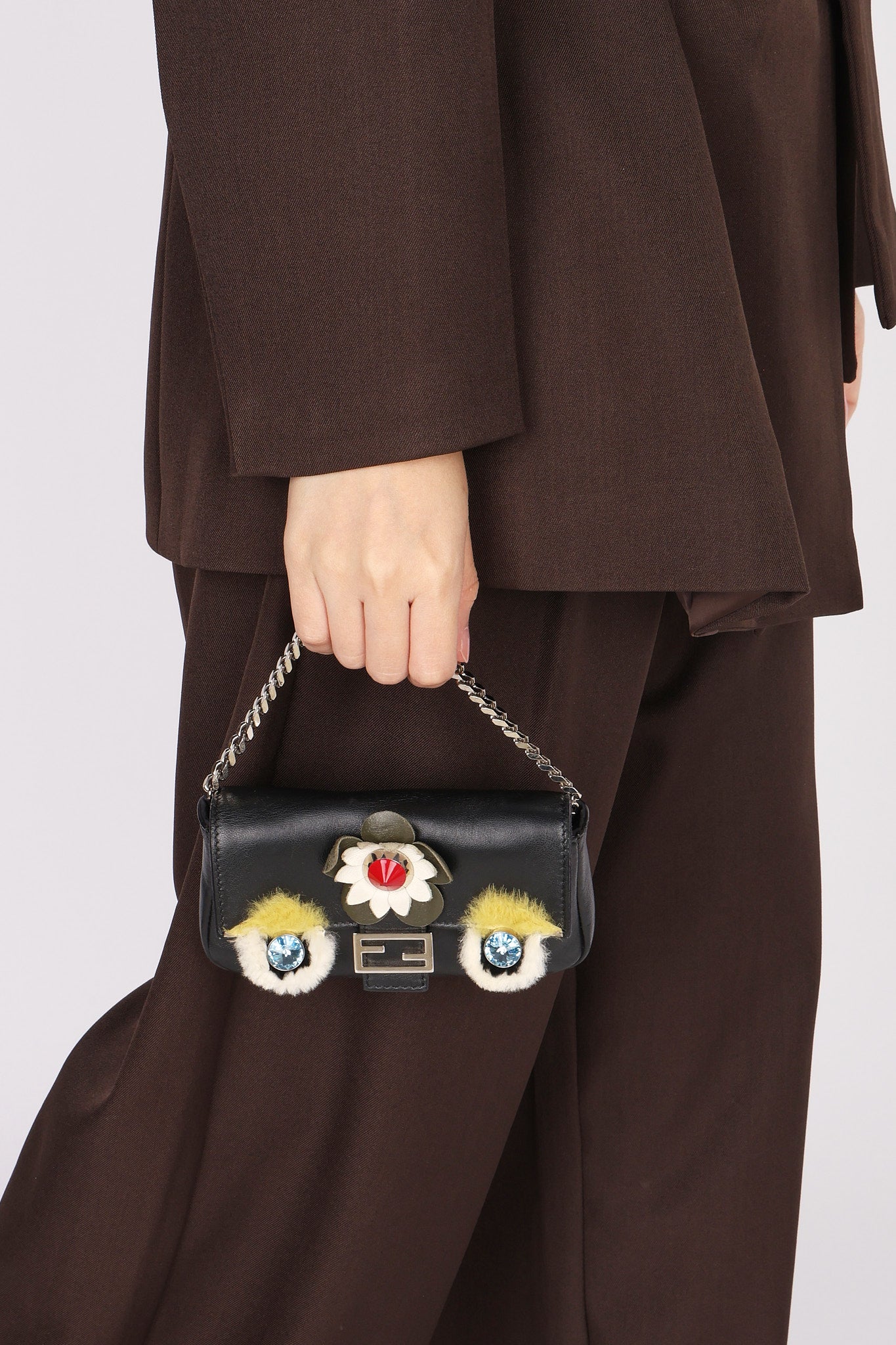 Fendi Monsters Micro Baguette